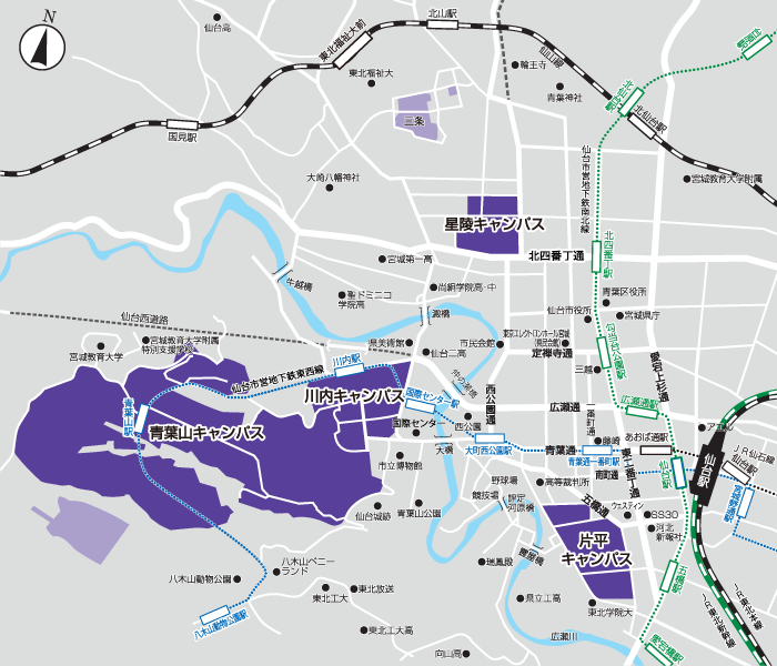 东北大学四个校区分布图