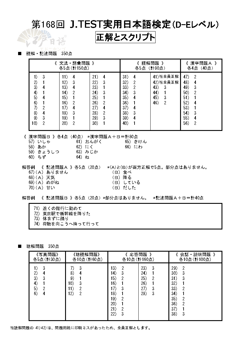 考级日语1